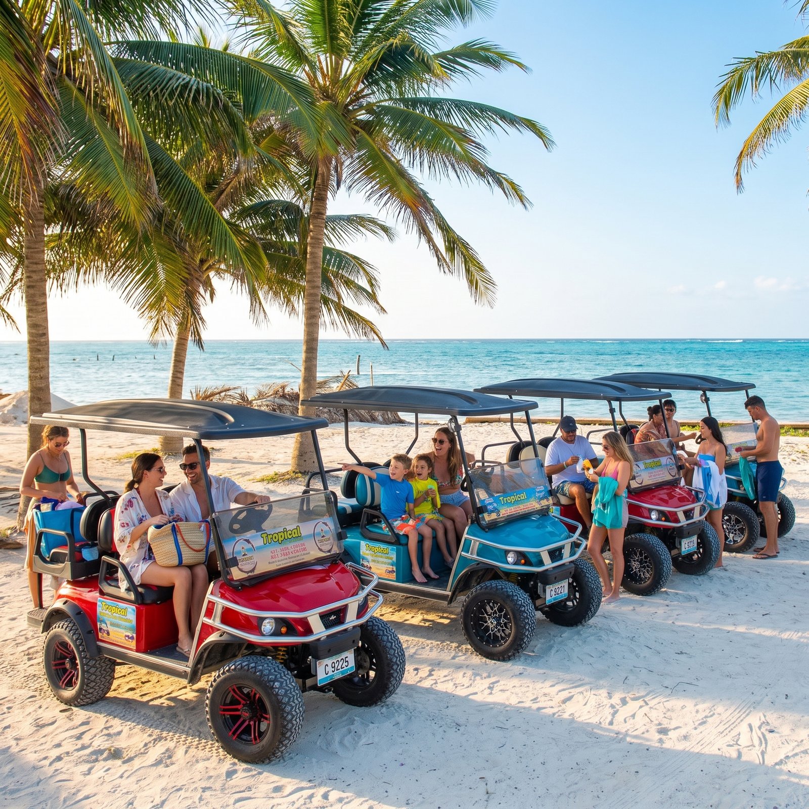 Golf cart rental San Pedro Belize